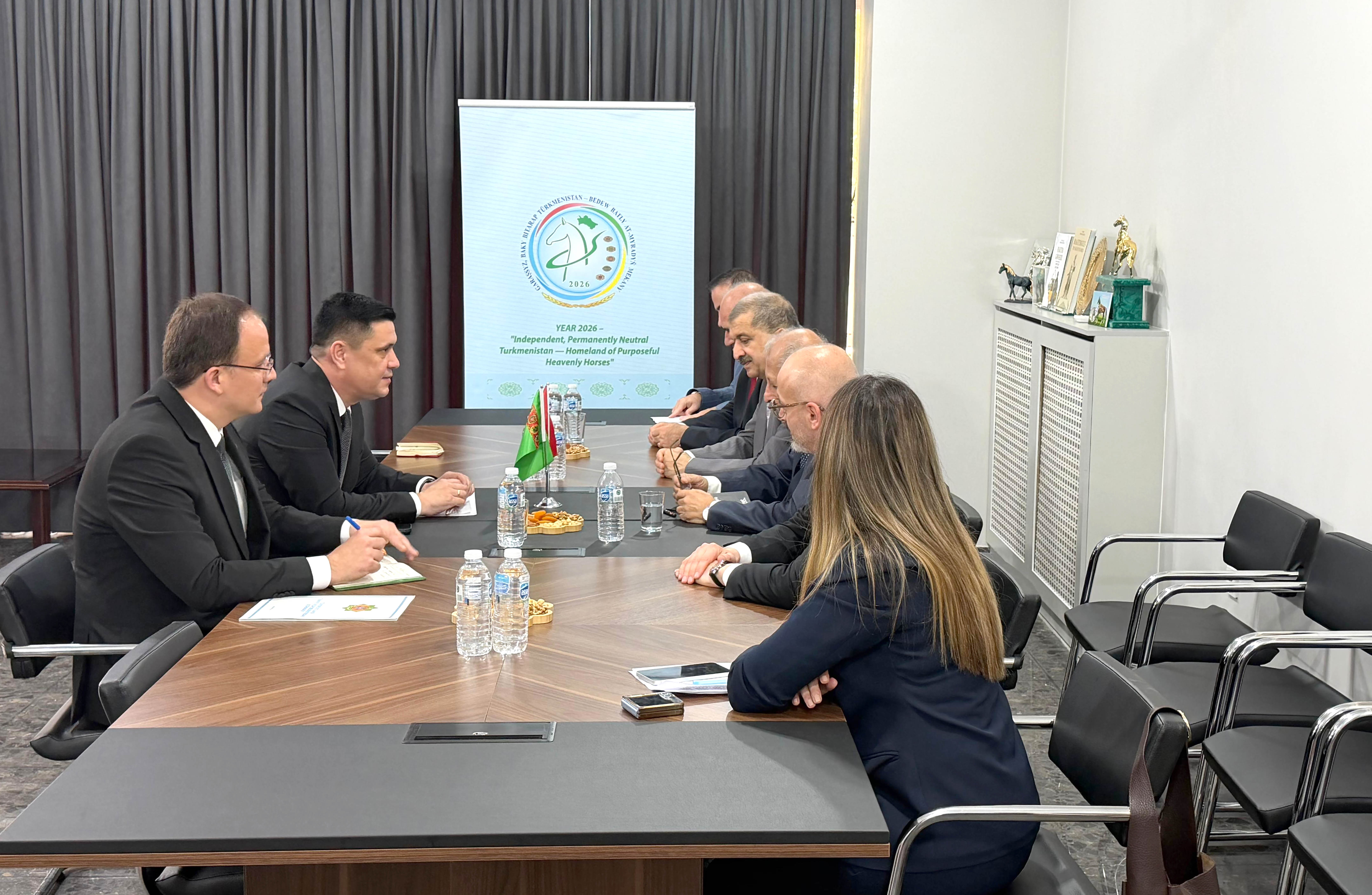 Ambassador of Turkmenistan to Türkiye Discusses Development of Bilateral Cooperation with Head of the Turkmen-Turkish Business Council